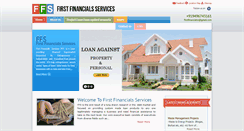Desktop Screenshot of firstfinancialsservices.com